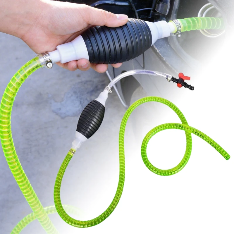 

1Pc Universal Fuel Pump Pipe Kit for Car Truck Boat Manual Hand Suction Pipe Cut Pipe Petrol Diesel Liquid Anti-Leak Durable HD