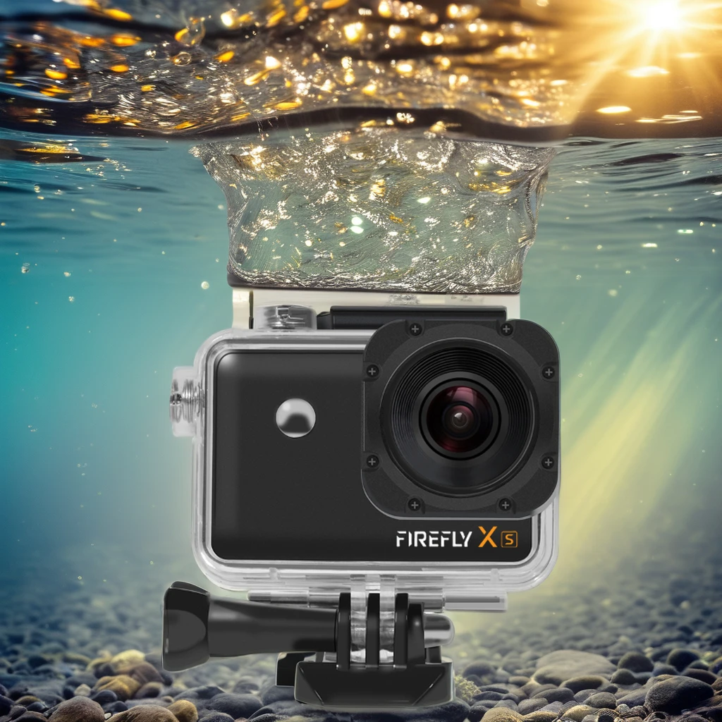 

Hawkeye Firefly XS Sport Camera 4K 60FPS Wifi Action with 30M Waterproof MicroSD Media Type