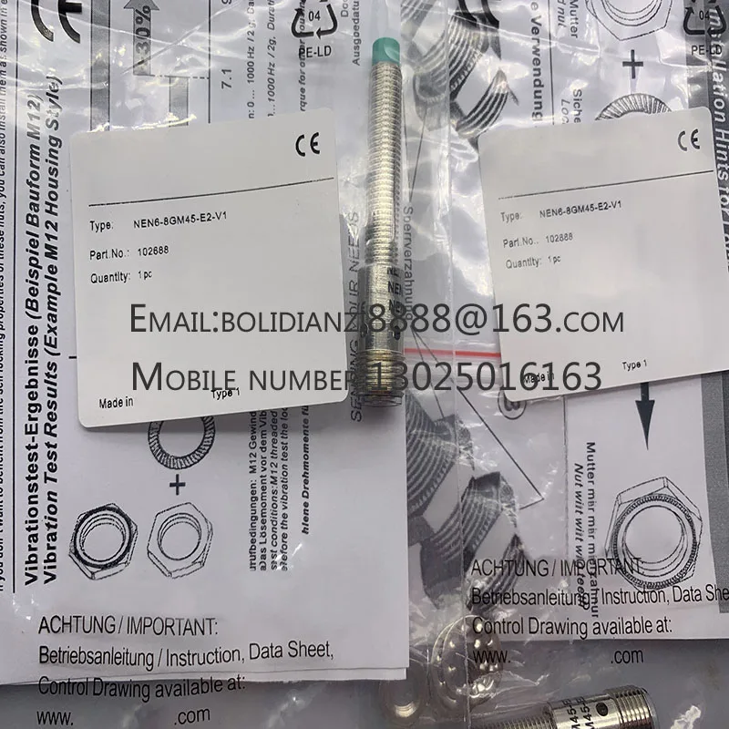 

Brand New Original NEN6-8GM45-E2-V1 NEN6-8GM45-E0-V1 Premium sensors