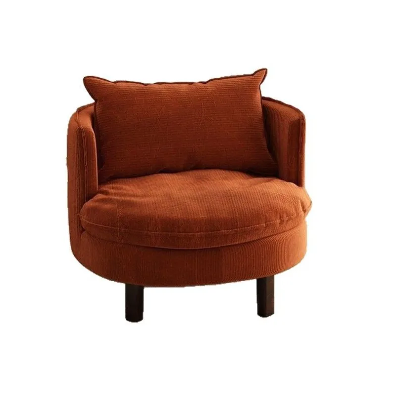 

Rotating single sofa chair Home living room Comfortable seat Balcony Leisure sedentary sofa Back chair