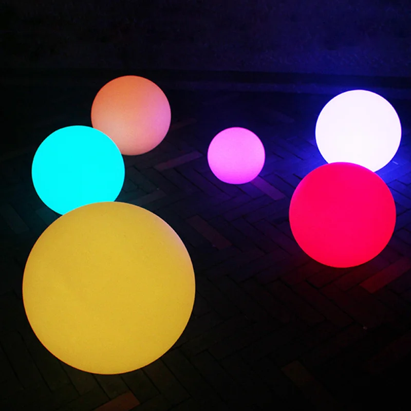 Lampade da giardino a LED impermeabili con illuminazione a sfera da giardino illuminazione per esterni decorazioni per esterni bar per matrimoni piscina lampade da prato galleggianti