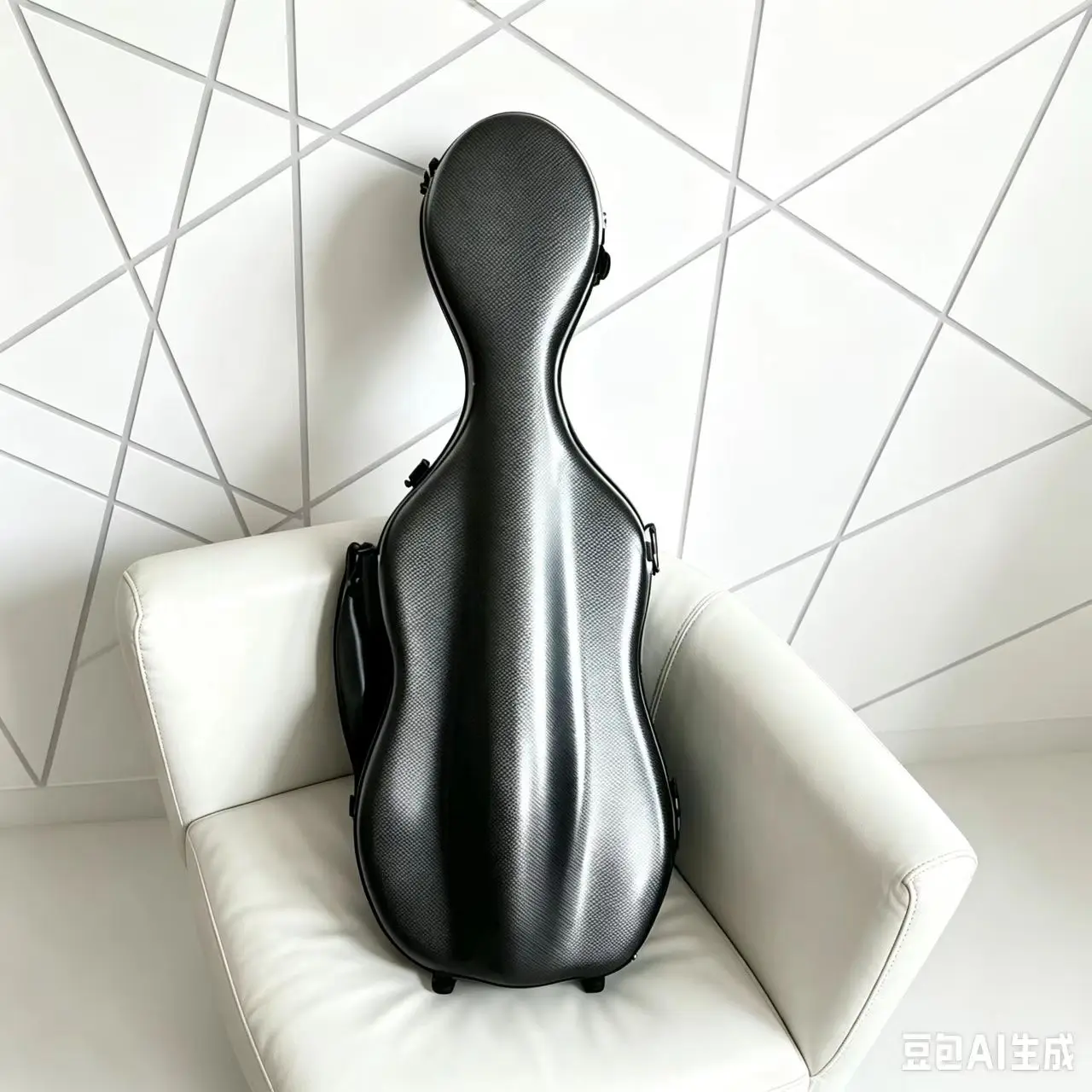 Caja de violín de avión disponible en baja impuestos de EE. UU., funda de violín de aviación, tamaño 4/4, caja de violín ultracompacta de fibra de carbono, instrumento de violín