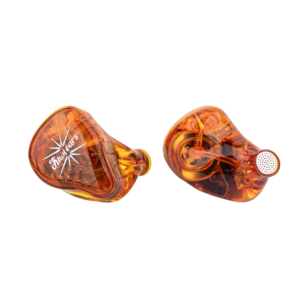 Vorbestellung: Linsoul Kiwi Ears × ふぐみかん: EMBER 2DD + 4BA, limitierte Hybrid-In-Ear-Monitore, HiFi-Kopfhörer, kabelgebundene Ohrhörer. – Detail 3