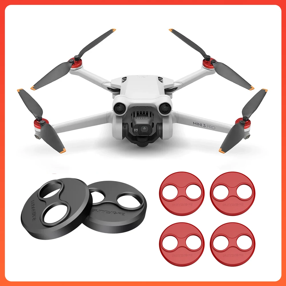 Aluminium Motor Cover Cap Hood for DJI Mini 3 Pro Cover Against Paddles Dust-Proof Engine Protector Heat Dissipation Accessories