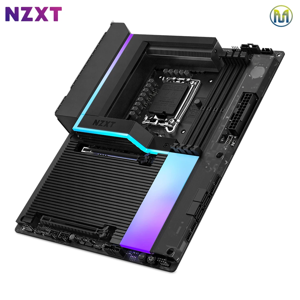 اللوحة الأم للألعاب Nzxt N9 Z890 (أسود) لوحة أم سوداء ثنائية النطاق تدعم Wyatty7