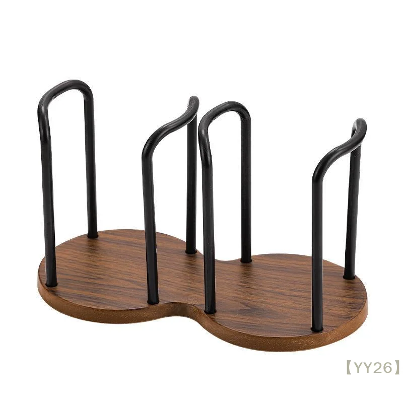 【YY26】PP Disposable Cup Storage Rack with Single/Dual Slots – Stable Countertop Organizer for Paper Cups view 5