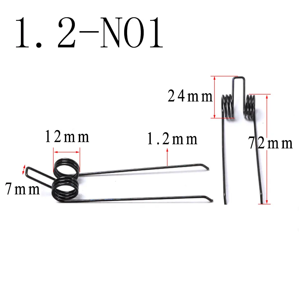 Finewe Custom Extension Spring 1.2mm Wire  Diameter     Steel Double Torsion Springs  For Agricultural Machinery