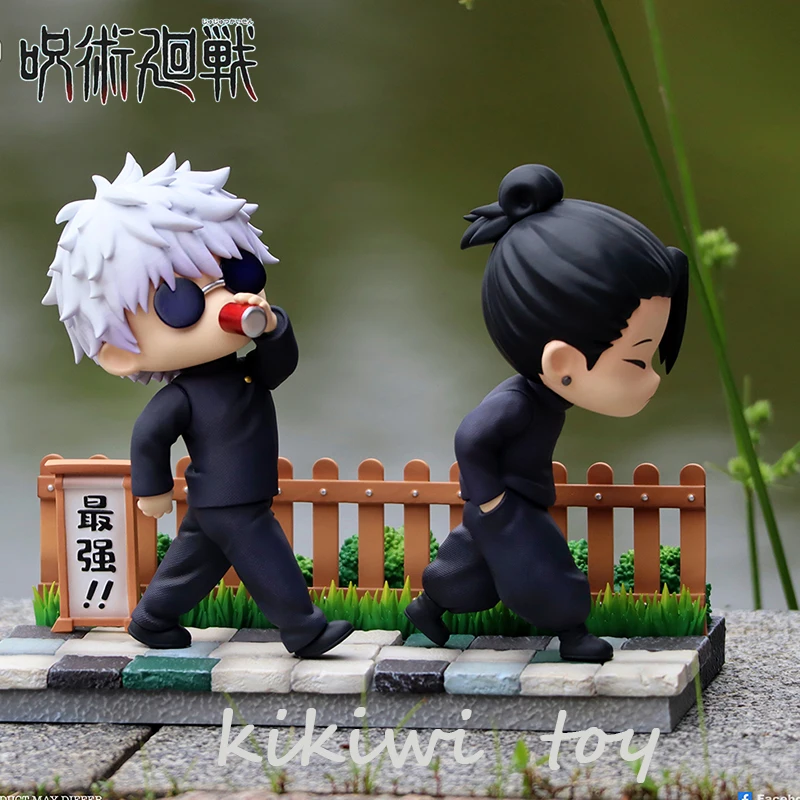 2pcs Jujutsu Kaisen Anime Figure Satoru Figures Geto Suguru Figurine Pvc Statue Model Doll Collection Room Decoration Toys Gifts