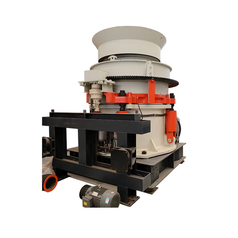 

Stone block spring-type hard rock material pebbles, granite, silica, mining stone powder sand-making cone crusher