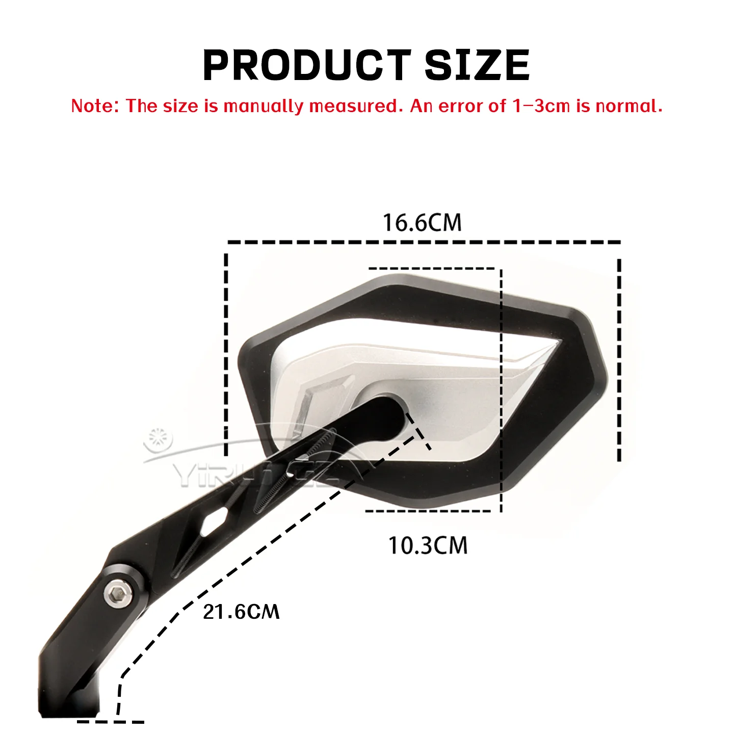 New CNC Aluminum Foldable Rearview Mirror Adjustable Side Mirror FOR DUCATI Desert X Multistrada 1260 NEW Motorcycle Accessories
