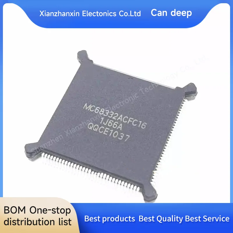 

1 шт./лот MC68332ACFC16 MC68332ACFC MC68332 QFP132 Автомобильный микроконтроллер