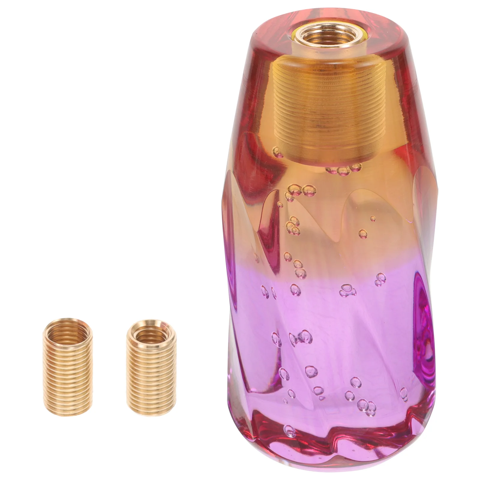 

Car Gear Head Shift Knob Automatic Cool Knobs Lever Stick Handle for Manual Two-color Variable Speed