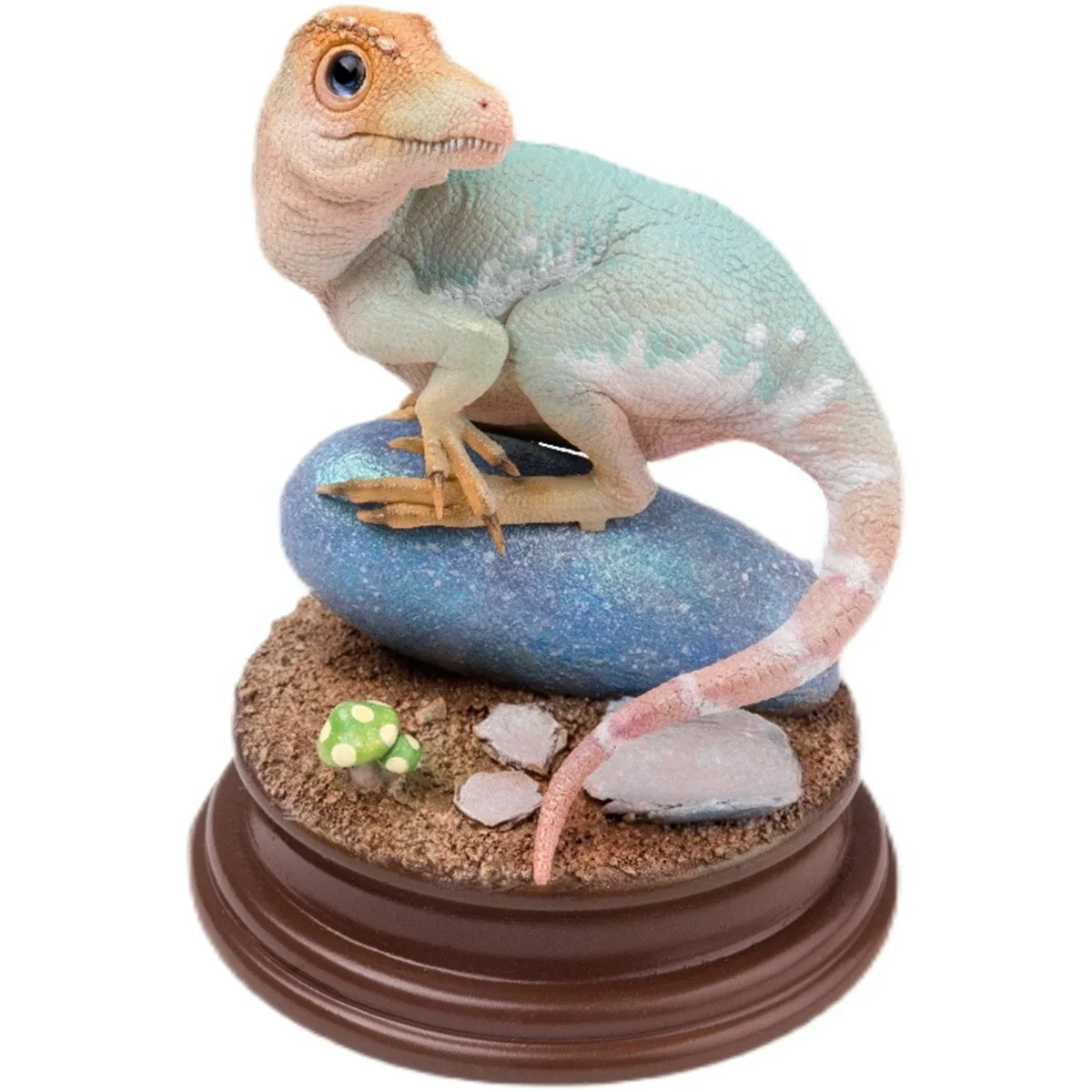 M.See Velociraptor Scene Statue Dinosaur Model Animal Collector Decor GK Toy Gift Crafts Souvenirs Simulation Figure