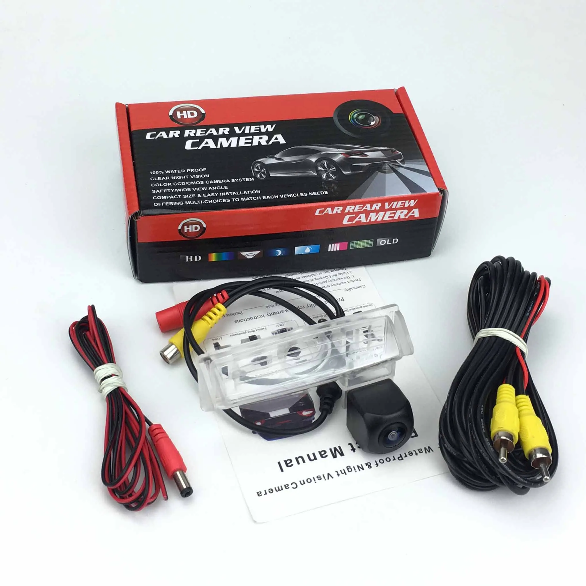 VKAUTO For Toyota Camry XV40 2006~2012 HD IP69 CCD/Night Vision/Backup Reverse Parking Camera For OEM Factory Head Unit