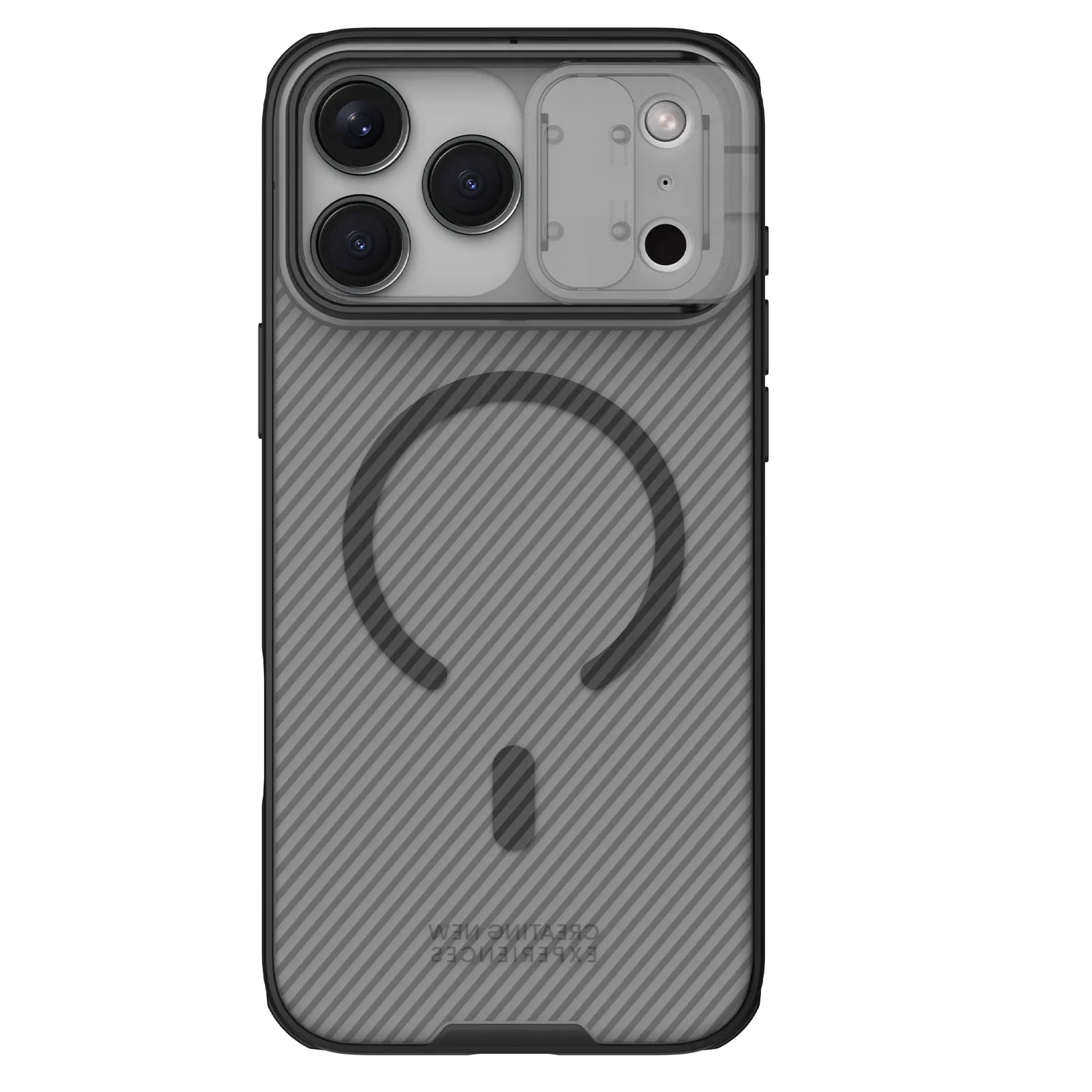NILLKIN Für iPhone 18 Pro Max Hülle Magnetische Camshield-Hülle 17 Pro Max Linsenschutz Mit Magnetischer Saugfunktion Durchscheinend – Detail 3