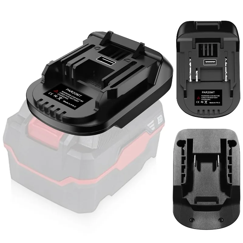

ALASICKA PAR20MT Battery Adapter for Parkside 20V Lithium Ion Battery Convert To Work for Makita 18V Lithium Battery Power Tools