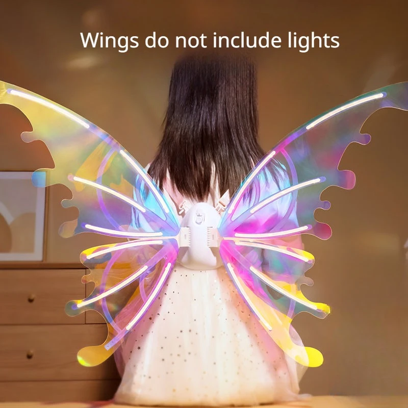 Children Toys Elf Cosplay Electric Wings Dinosaur Electric Wings Halloween Christmas Birthday Gift for Kids Boys Girls