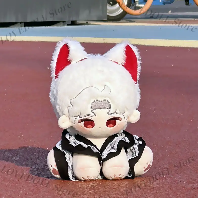 20cm Anime Love and Deepspace 20cm Sylus Body Cotton Doll Cartoon Plush Doll Cute Stuffed Toy Game Peripheral Collectible Gift