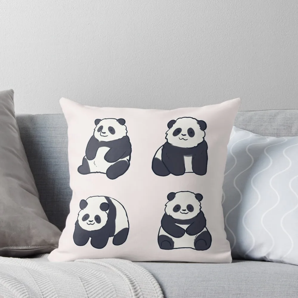 

Panda pack Throw Pillow Pillow Cover Sofa Cushions Covers pillow