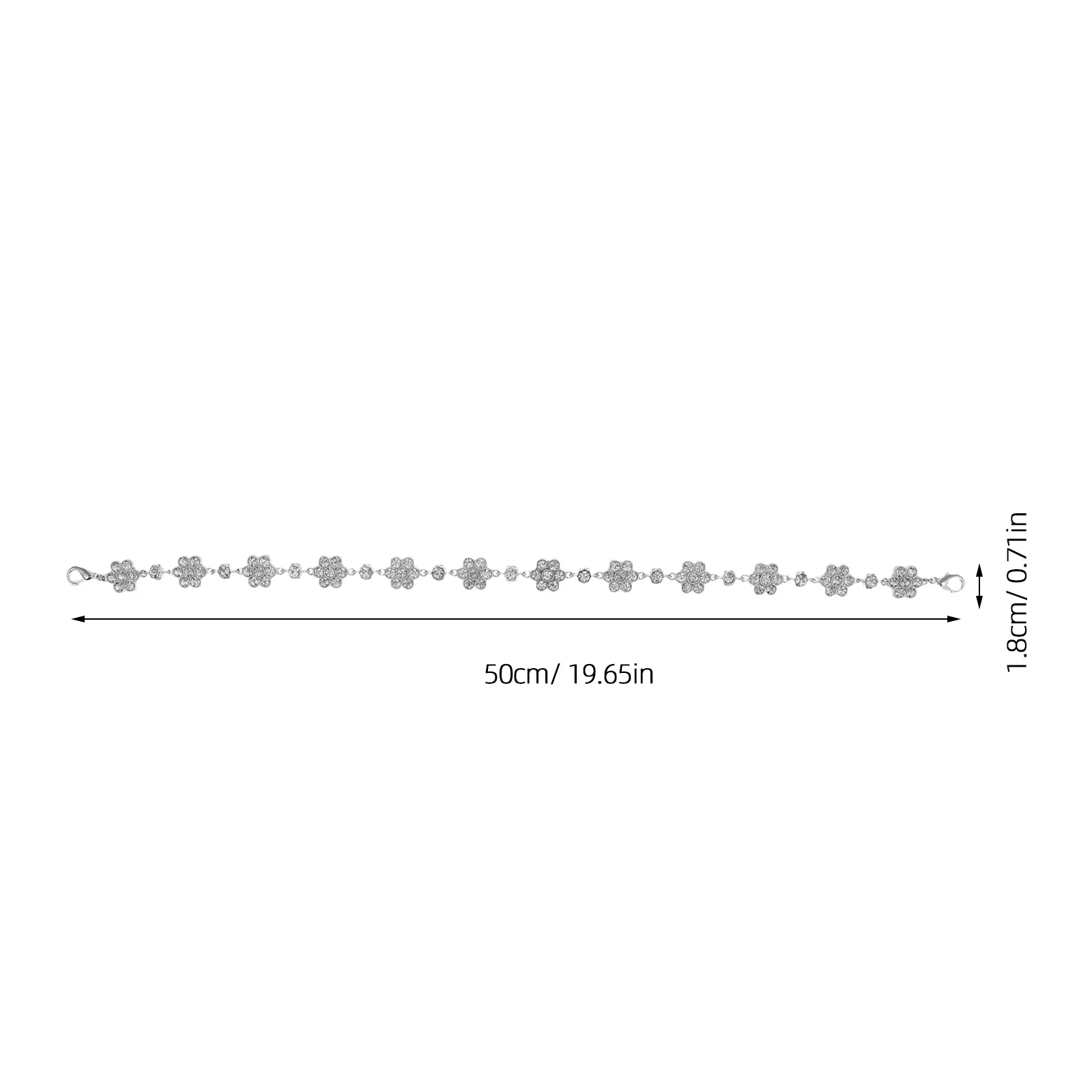 2 шт., сменная цепочка для кошелька со стразами, регулируемый широкий металлический ремешок для сумки, удлинитель кошелька через плечо, декоративные цепочки для сумок