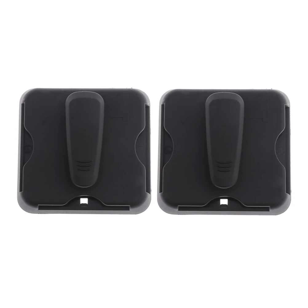 

2Pcs Car Sunshade Clips Visor Organizer Durable Plastic Parking Card Holder Sunglasses Storage Truck SUV Accessories
