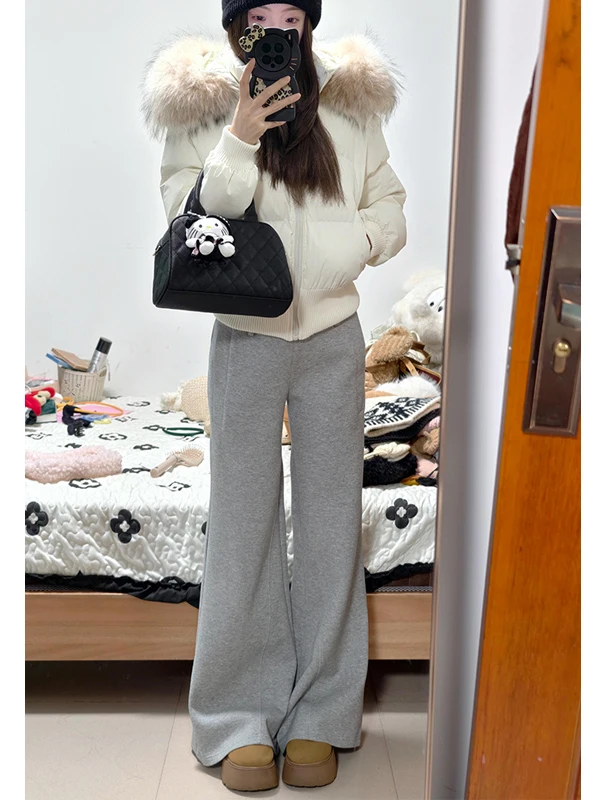 High Waist Wide Leg…