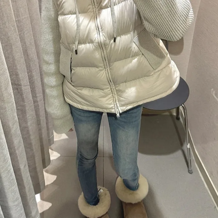 الرجعية الأمريكية عالية الخصر سليم صالح Fce اصطف الدينيم الجينز المرأة مطاطا بسط التخسيس سروال رصاص ملابس غير رسمية