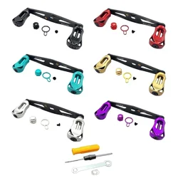 FOR DAIWA Fishing Reel Handle Rocker Straight Board Carbon Fiber Baitcast Reel Handle Konb With Bearing Fishing Accessories