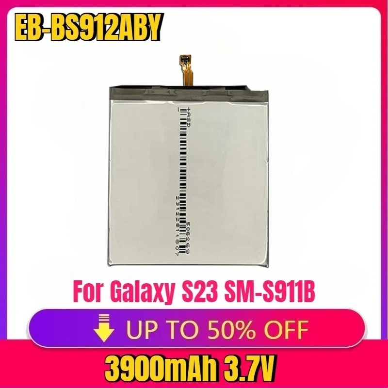 

New High Quality Replacement Battery EB-BS912ABY for Galaxy S23 SM-S911B 3900mAh Battery