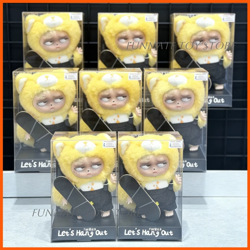 

IN STOCK Grumpipi Authentic Let'S Hang Out Series Plush Vinyl Face Hanging Card Figure Trend Play Action Figurine Model Decor