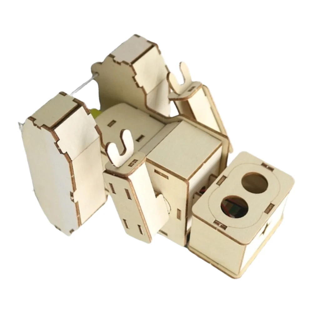 Wooden Robotics Kit for - Build a Functional Jumping Robot While Learning Core Physics and Mechanical Principles