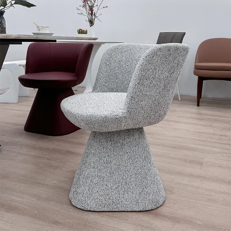 

Итальянский минимализм, обеденные стулья, дизайн, эргономичный роскошный продвинутый обеденный стул, кожаная мебель для деловых переговоров, Sedie FYDC