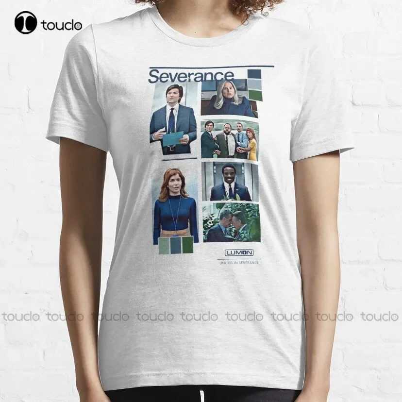 Severance Tv Lumon Industries United In Severance Classic T-Shirt Cute T Shirts Oversized Graphic T Shirts 100% Cotton New
