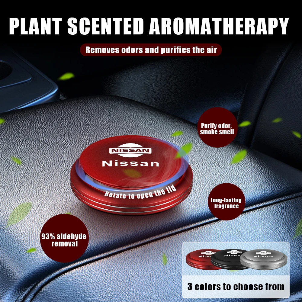 Deodorante per ambienti Profumo Auto Olio Essenziale Aromaterapia Accessori Per Nissan Nismo Tiida Teana GTR Juke Note Versa Almera Xterra