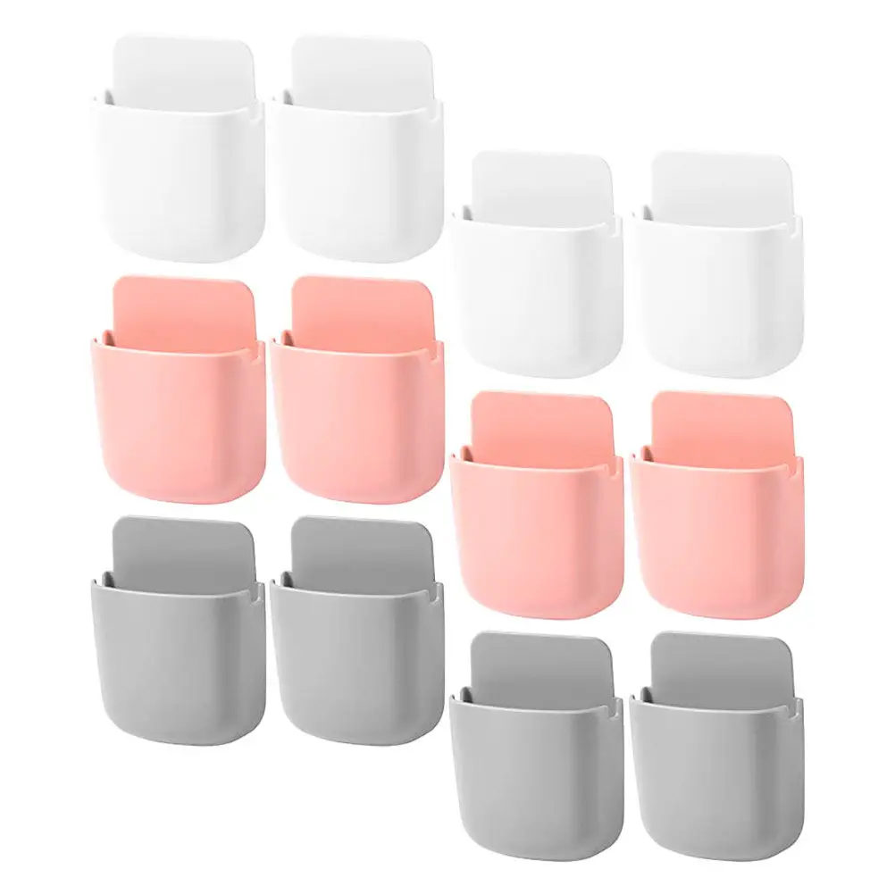 12pcs-remote-controller-storage-rack-wall-mounted-phone-organizer-space-saving-holder-for-living-room-bedroom-modern-home
