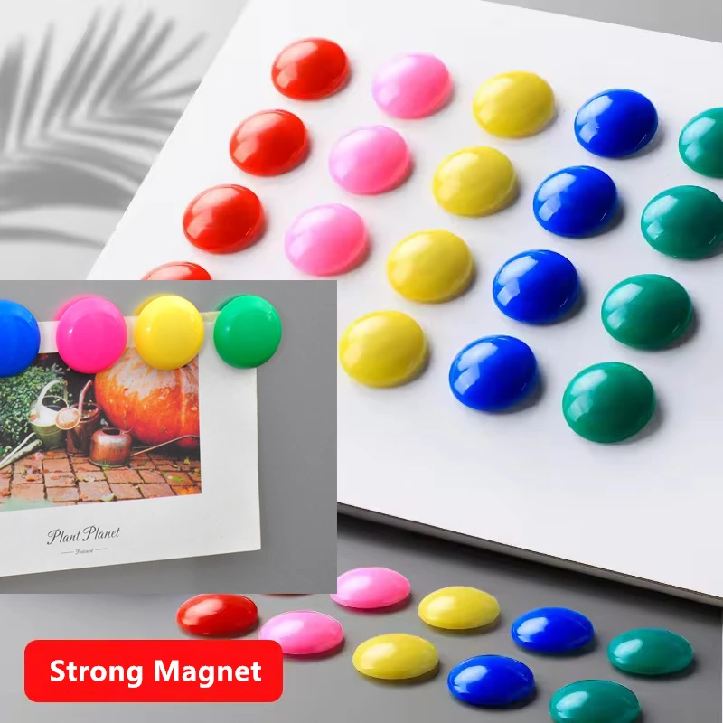 7 Color Round Fridge Magnets: A Practical, Stylish Solution for ...
