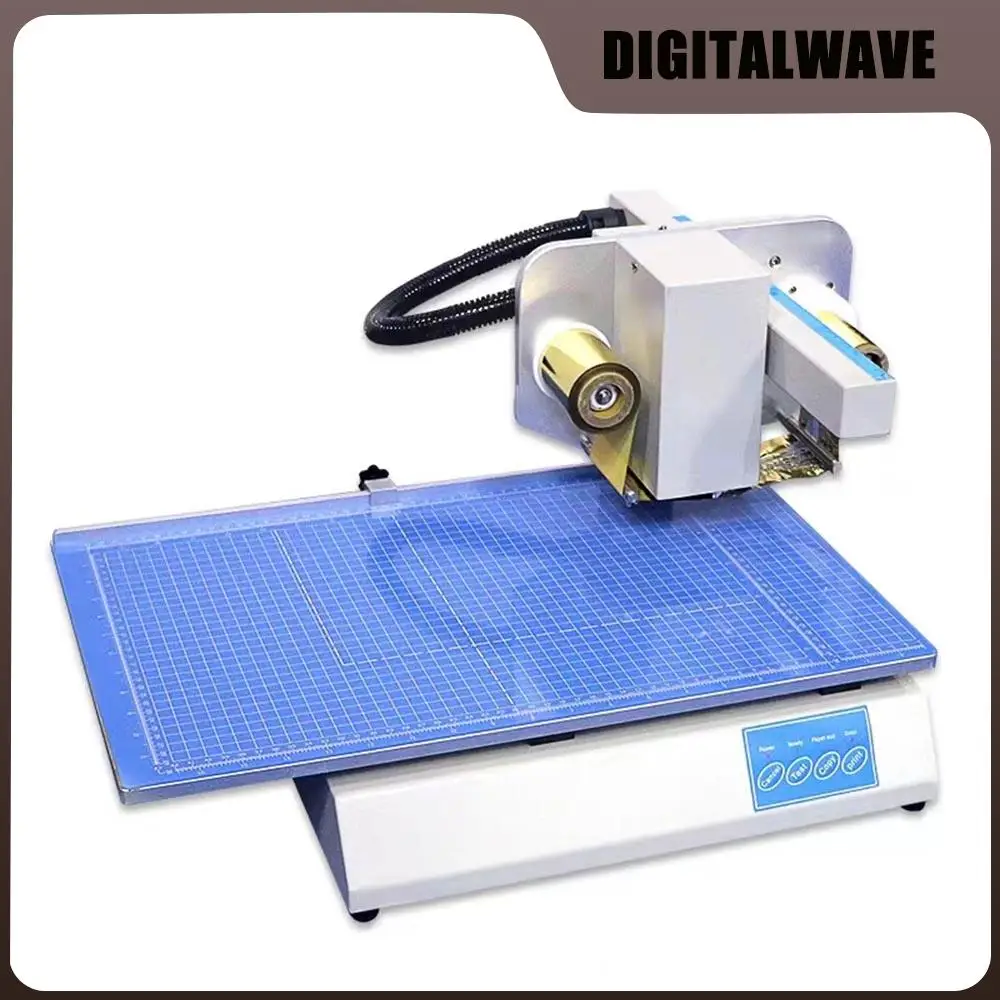 

8025 Hot Stamping Machine Digital press simulator Sheet Printer Plateless Hot Foil Printer Plastic leather