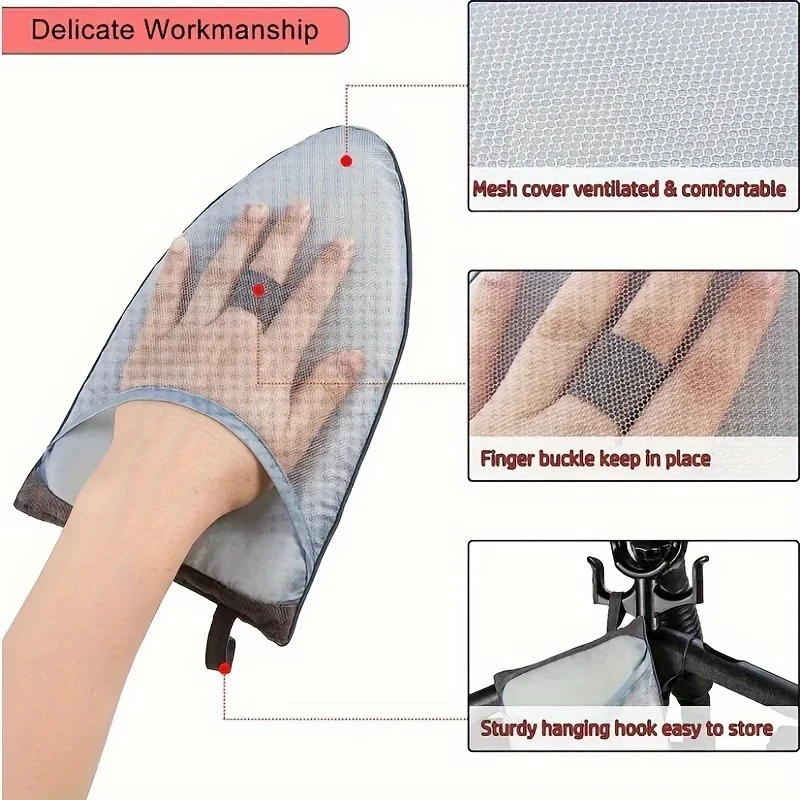 1PC Washable Ironing Board Mini Anti-scald Gloves Iron Pad Cover Heat-resistant Stain Resistant Ironing Board for Clothing Store