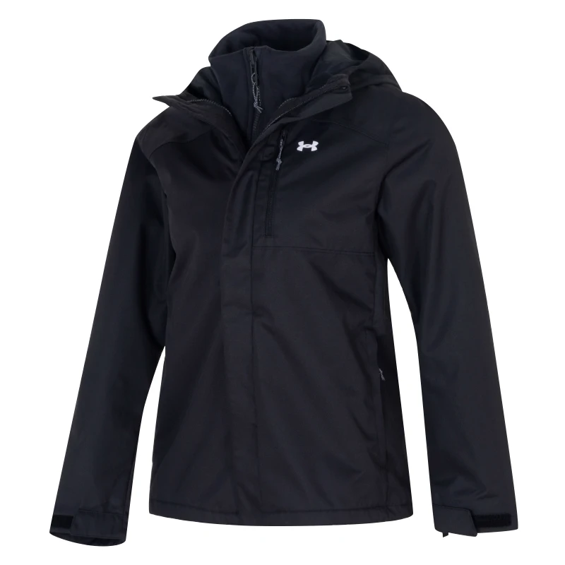 

Under Armour Women's Autumn and Winter Three-In-One Jacket with Fleece Lining, Stylish, Comfortable, Warm, Windproof, Casual Jacket 1371593-002