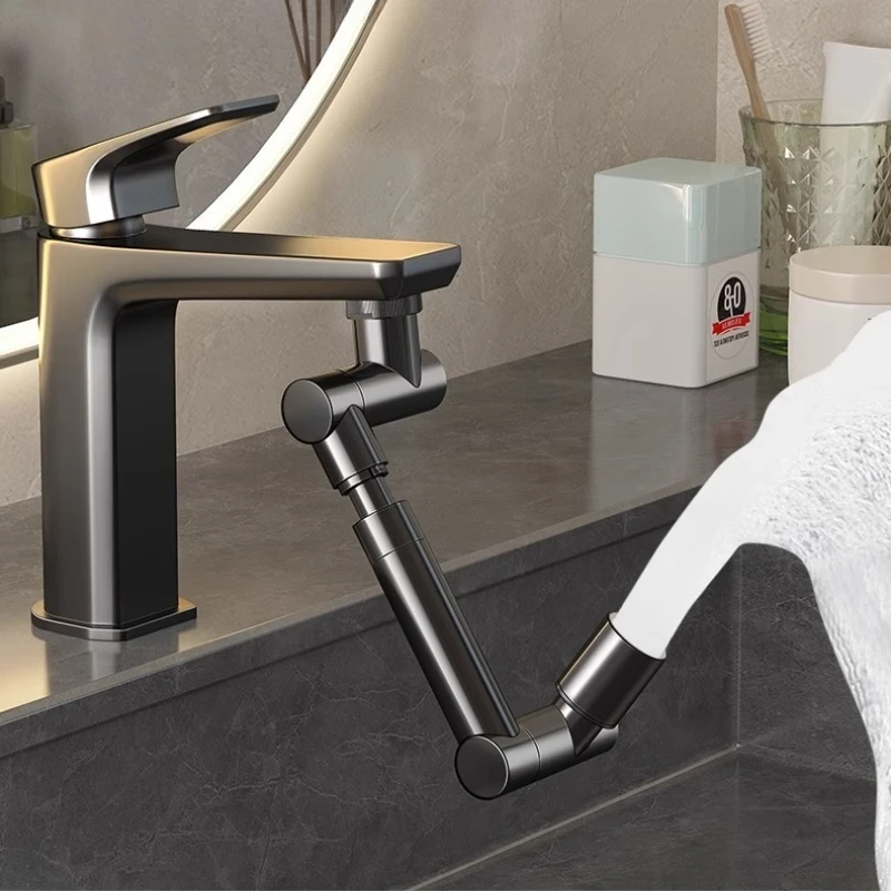 

Household Rotating Universal Faucet Anti Splash Kitchen Mechanical Arm Faucet Extender Kitchen Hardware Accessories