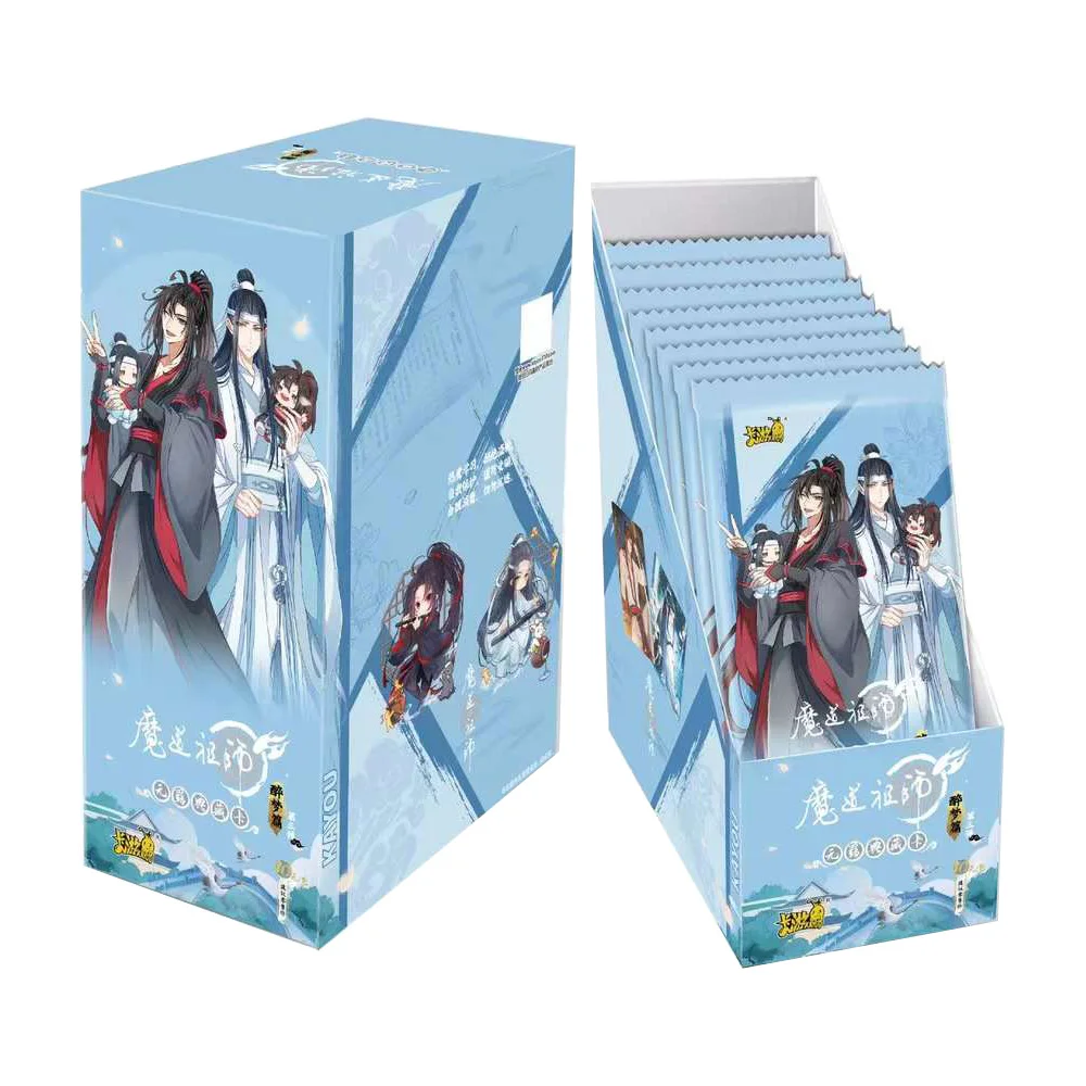 Kayou Patriarch of Magic Dao VOL.3 Drunken Dream Signature Card Wei Wuxian Blue Forgetting Machine Collection Card Toy Gifts