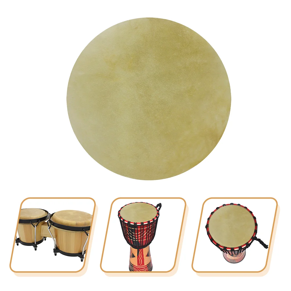 Drum Cover Replacement Bass Accessories Djembe Skin African Supplies Buffalo