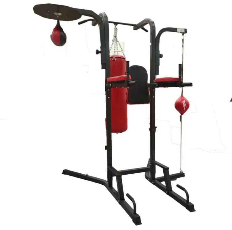 

Multi-functional pull up arm training freestanding stand for boxing speed ball pear shape