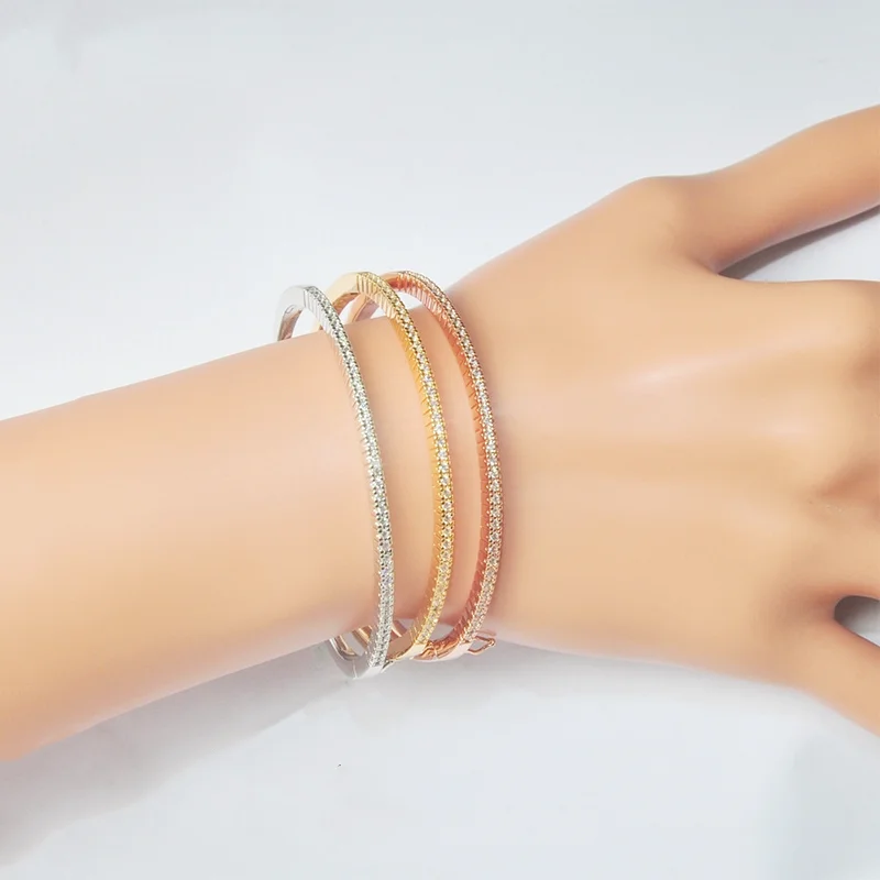 Luxury Jewelry Gift Pulseras Mujer Femme צמידים Cuff Bangles Bracelets For Women