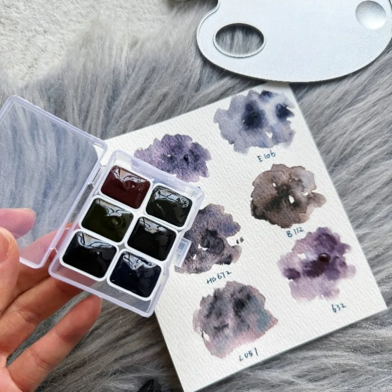 6 Colors 1Ml White …