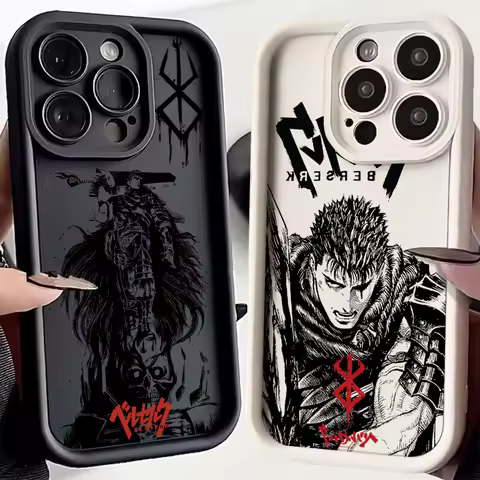 Berserk Comics Hot Anime Phone Case for Motorola Moto Edge G15 G24 50 G35 G05 G34 E14 G75 PLAY G85 60 40 Neo Pro 4G 5G Soft TPU