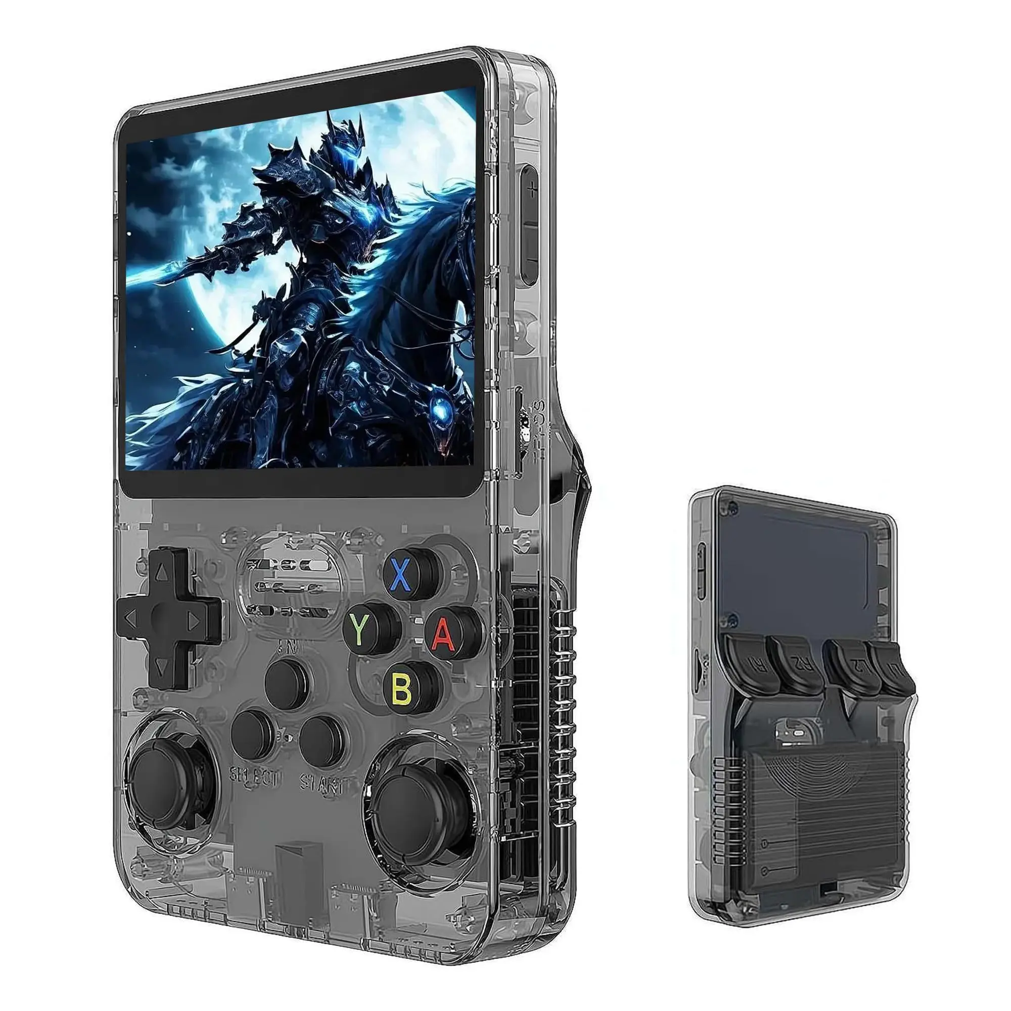 

Игровая консоль R36S Retro Games Console с 20 000+ классическими играми, IPS-экраном, HD-выходом, 64 ГБ памяти, портативная игровая консоль, подарок для детей
