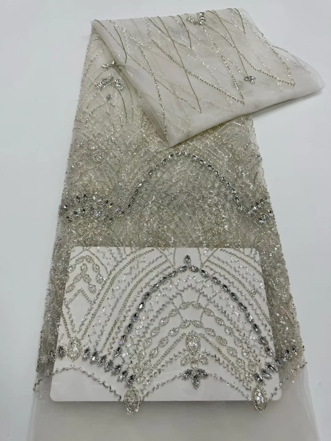 Hochwertiger französischer afr – Embroidery Net Fabric Bewertung und Preis