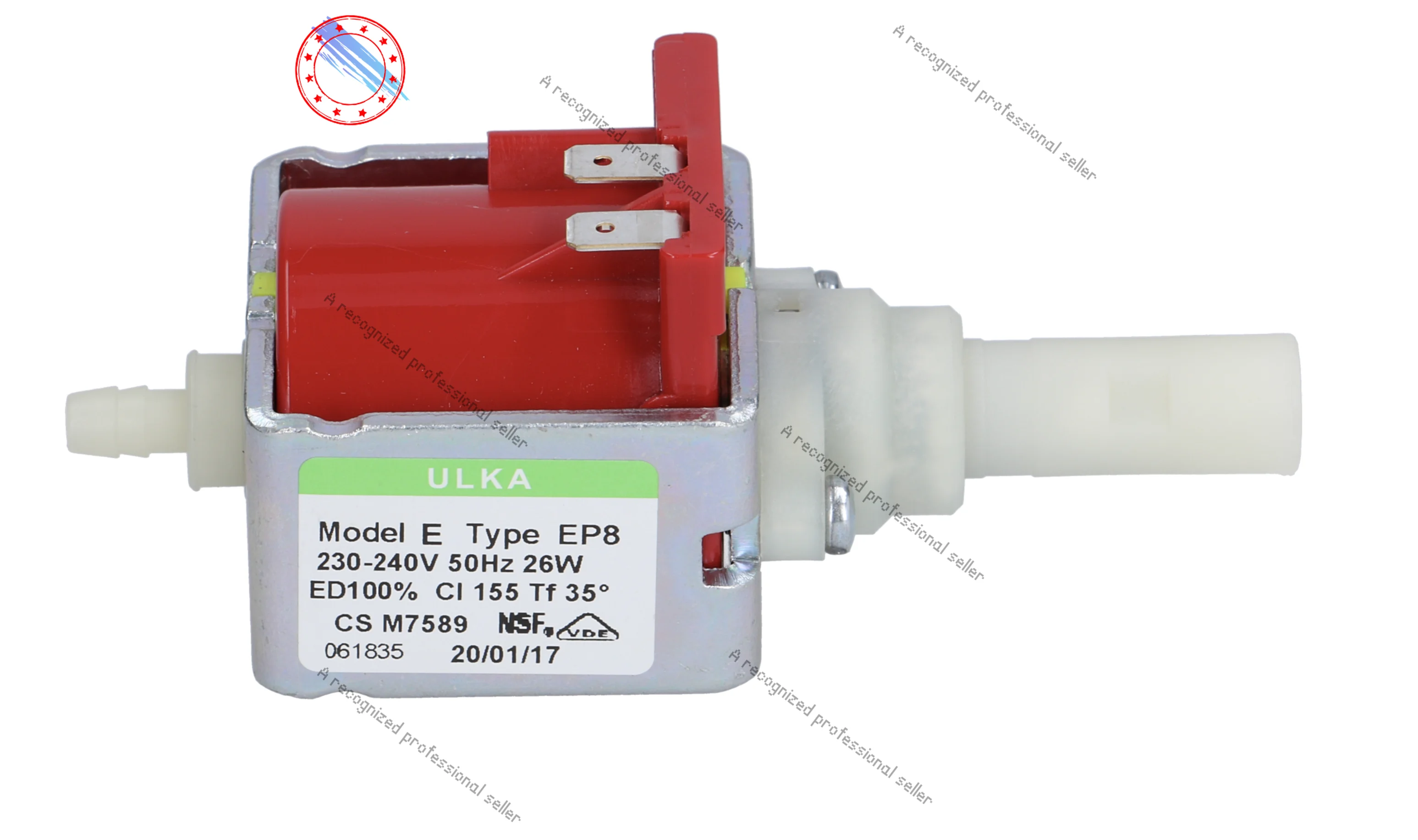 

Pump ULKA EP8 26W 230V like Philips 422225903590 for Senseo New-