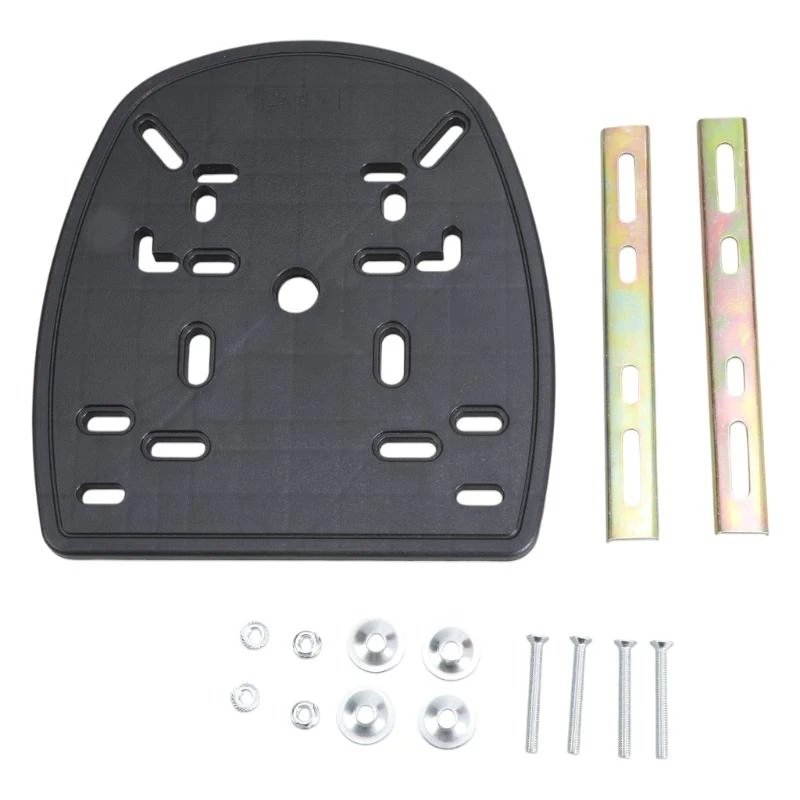 XA6H Motorcycle Pack Trunk Backrest Base Mount Tail Box Quick Release Stamping Plate